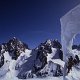 Ice climbing to Mont blanc
